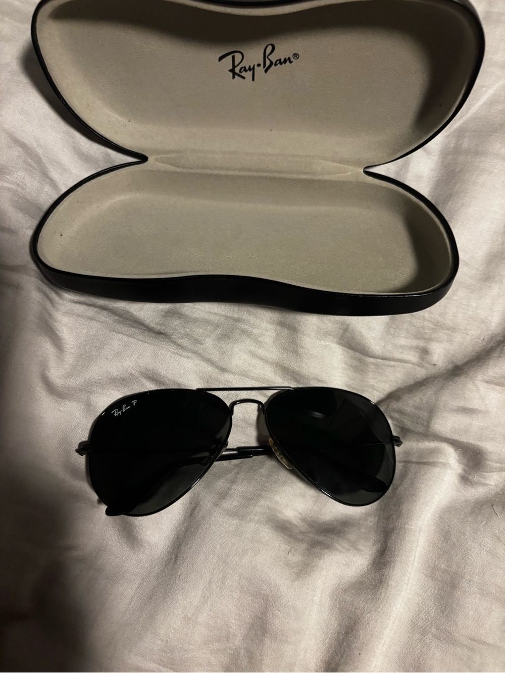 Black RayBan Aviators